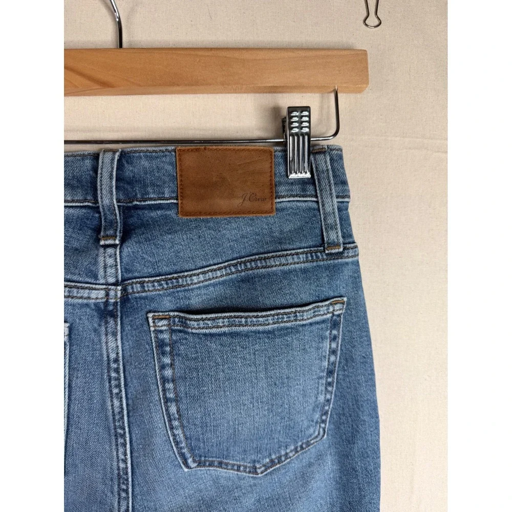J. Crew Billie Demi Boot Crop‎ Jeans size 25 Blue
